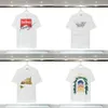 23SS Casablanc Men T-shirtontwerper T-shirts Fashion Man Women Smiley Printing Casablanca Tees Us maat S-XL-Shirts A EES