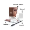 Embrow Enhancers Professional Henna Ellash Everyebrow colorant teinte 15 minutes Fast Tint Easy Dye Gel Eyellash Kit semi-permanent Makeu de teintures de teintez les sourcils