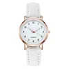 Montre-bracelets mesdames mesdames diamant lumineux rétro femelle de montre femelle quartz back light mo