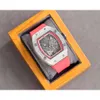 Luxe Milles Mechanics Montre Luminous Diamond SuperClone Watches Watches Designer RM010 Scale Mens Richa Ladies 'Skeleton RM010