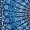 Tapisseries v8j3 Mandala paon tapisserie pending tissu tissu b chambre décoration draps