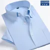 Herren Casual Shirts Ankunft Klassiker Stil Solid Color Männer Twill Kleidergeschäft formelles Hemd für die Arbeit tragen