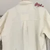 Kobiety bluzki limiguyue amerykańskie retro poliester krótkie kobiety letnie rękawie Polo Pockets Koszulki