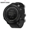 North Edge Smart Watch Affichage de la montre à faible batterie étanche du chronomètre Pression d'air hautement Compass Apache