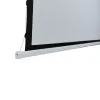 Écran déroulant Tabs électrique HOT 84-150 pouces Slimline Tablet avec PVC Cinema White Home Cinema for Normal Throw Projecteur