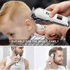 Electric Hair Clipper Włosy Włosy Maching Bezprzewodowy TRIMER MĘŻCZYZNA Profesjonalna maszyna do strzyżenia ładownego fryzury 809A 240418