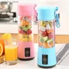 Juicers Mixer per succo elettrico portatile USB ricarica il succo fresco gelido miscelatore di lama che stringe il mixer Y240418