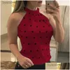 Tanques de mujeres Camis Camiseta para mujer Y Mujeres Trank Slim sin mangas Vest Fitness Camiseta Camiseta Top Top Tops Tops ne Dhoip