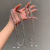 Collana di lusso a catena di perle di alta qualità, designer all'avanguardia, gioielli a catena da donna in boutique da donna, collana a sospensione, collana di gioielli da viaggio per il compleanno