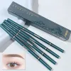 Versterkers novo kleur dubbele wenkbrauw potlood met borstel waterdicht blijvend extreem slanke schets oog wenkbrauw tattoo pen oog make -up cosmetisch