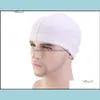 Gorro/crânio tampas elásticas de banda de onda de onda para homens new masns wig cap 360 540 e 720 ondas de entrega de gotas