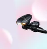 Bicycle Light Black USB Rechargeable LED Bike Remote Control Headlight Front Turn Signal Horn Cycling Accessories Lights8123470