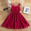 Sukienki dziewczyny dziewczyny letnia sukienka bez rękawów Dzieci Casual Tutu Vestidos Child Corn Birthday Party Dress for Girl