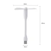 Pads Mini USB Fan Portable Bendable Handheld Fan Multifunctional For Power Bank Laptop AC Charger For Computer Summer Gadgets