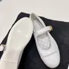 Balletto in pelle Falti di passerella primaveri primaverili comodi scarpe firmate mary jane scarpe da design per donne tacchi alti scarpe di fabbrica con scatola