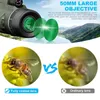 80 x 100 Monoculars Компактный выдвижной Zoom Waterpronation Professional HD с телефонным зажимом для штатива для туристического лагеря