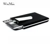 WinMax Black Quality Holder imperméable Cash Money Pocket Box Aluminium Business Men Hend Holder Gift Wallets 4698806