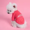 Hundebekleidung T -Shirt Pullover Hemdscute Kleidung für kleine Hunde 6xde