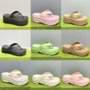 Women Flip Flops Designer Beach Shoes Candy Color Pink Black Yellow Summer Style Sandal Waterproof With Box 554
