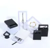 PE Thin Film Suspension Display Boxes Storage Rack for Ring Necklace Bracelet Earring Packaging Box for Jewelry6859703