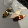 Retro Leopard Hair Clips Duckbill Clips Charm Letter Hairpins Hairclips For Girls Hair Jewelry