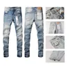 Lila varumärke jeans mode trend kusbi jeans designer ksubi jeans mens mager jeans 2024 lyx denim byxa orolig rippad biker svart jean smal fit jeans 28-40