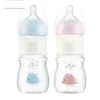 Botellas# Bottle Bottle Ppsu Bayi Dan Bahan Botol Kaca Lebar Bore Cepat Siram Anti Kolik Susu Baru Lahir Pelatihan Makan Aksesori Air 230516