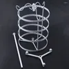 Sieradenzakken 144 gaten metalen oorbellen Organisator Roterende voetstuk Display ketting Rek Oorring opbergboomhouder