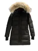 Top nova versão canadense de comprimento médio Puffer Down Jacket Womens Down Parkas Winter WhiS Warm Casats Womens Windsoof Streetwear C4958