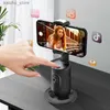 Monopodi selfie Nuovi tiri intelligenti Selfie Stick 360 gradi di follow-up Tracciamento Gimbal Stiput per telefono Stabilizzatore per tiktok Live Photography Y240418