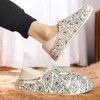 Slippers For Men Waterproof Indoor Shoe Soft And Comfortable Non-slip Heel Covering Add Velvet Wear-resistant