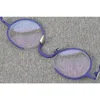Zonnebrillen Frames Hoogwaardige Pure Titanium Round Japans Style Frame For Men Women Optical Myopia Designer Descil Lens