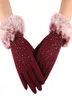 Mode Frauen Winter im Freien Sport warme Handgelenkhandschuhe Luvas Femininas para o inverno weibliche Handschuhe süße Luvas de inverno Full F5959342