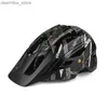 Cycling Caps maskeert Batfox fietsenhelm voor mannen mountainbike helmhelm casco mtb integraal gemold capacete ciclismo mtb fietshelm met licht L48