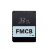 Cartes nouvelles PS2 carte McBoot gratuite FMCB V1.966 8M 16M 32M 64MB La carte mémoire prend en charge toutes les consoles FAT et mince mise à jour OPL1.2.0 pour MX4SIO