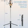 Selfie Monopods FGCLSY 2023 Ny Ultra Long Selfie Stick Multifunktionell med fyllningslätt fjärrkontroll slutare 360 ​​grader roterande stativstorlek Y240418