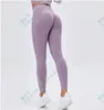 Vêtements de yoga féminin Costume d'été Sports de fitness Portez des pantalons de yoga de hanche Peach Hip