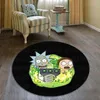 carpet Designer rug room decor Europe and the United States cartoon non-slip carpet bedroom bedside computer swivel chair round soft fun mat #5632