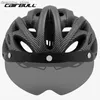 Cycling Caps Masken Cycling Helm Light Road MTB Mountain Bike Fahrrad Fahrrad LED Helm 54-62 cm für Männer Frauen VIERTE BICY BICYCLE HELM CASCO ACTORIOIOS L48