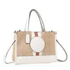 Fashion Classical Luxury Brand Tote Bag Log Craft Premium Bellissima borsa Diagonale Designer Fashion Pulnica in pelle Premium Borsa da donna C00418