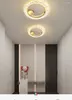 Wandlampen Einfacher Kreis Hintergrund Dekoration Moderne LED Leuchten Wohnzimmer Schlafzimmer Nachteile Gang Korridor Innenbeleuchtung