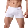 Unterhose Feste Farbe Herren Unterwäsche sexy Sportarten Freizeit flache Shorts Mode Ropa Interieur Hombre