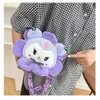 カワイイのぬいぐるみバッグKuromi Melody Cinnamoroll Anime Stifted Backpacks Girls Doll Cartoon Crossbody Soft Toy for Children FY7976 0418