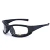 Taktiska polariserade glasögon Militära skyddsglasögon Armé solglasögon med 4 linser originallådor som skjuter vandringsglasögon