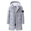 veste de pierre Island Men's Down Winter Long Long Men's Cotton Coat Vestes Down Cotton Veste Factory Direct C9