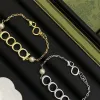 Bracelet des femmes bijoux de créateurs de luxe Luxury Gold Chain Brand Lettres Big Pearl Bracelets Bracelets 925 Silver Holiday Gift Box -3