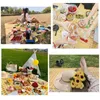 Teppiche faltbare Campingmatte wasserdichtes Oxford-Stoff Sand Strandmatten verdicken Zelt Picknickdecke Feuchtigkeitsfeuchter Outdoor