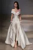 Zuhair Murad Hot Selling Prom Dresses Jumpsuit Sweep Train Dress Evening Gowns Off Shoulder Sweep Train Elegant