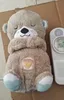 new design plush toy hot selling custom schlummer sleeping cartoon breathing otter