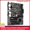 Cartes mères utilisées pour ASROCK H77M Mother Boards LGA 1155 DDR3 16GB MATX pour Intel H77 Desktop Conte de route SATA III USB3.0